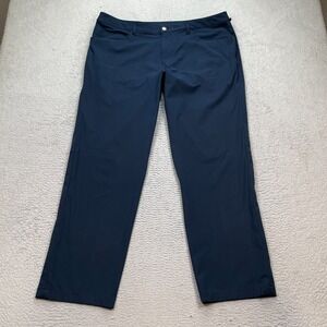Lululemon Men's Size 38X31 Navy Blue ABC Warpstreme Pants LM5468